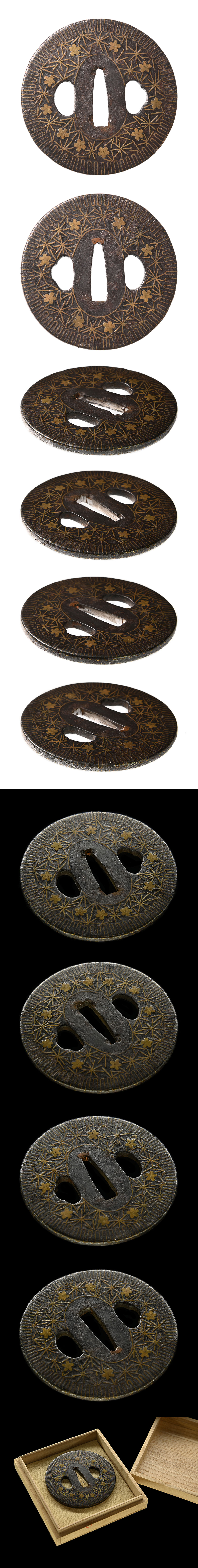 平安城鍔/鐔 ｜日本刀販売は永楽堂