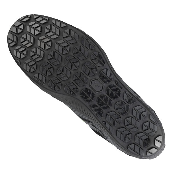 ミズノ 安全靴 オールマイティ TDII11L F1GA230009 ブラック×グリーン