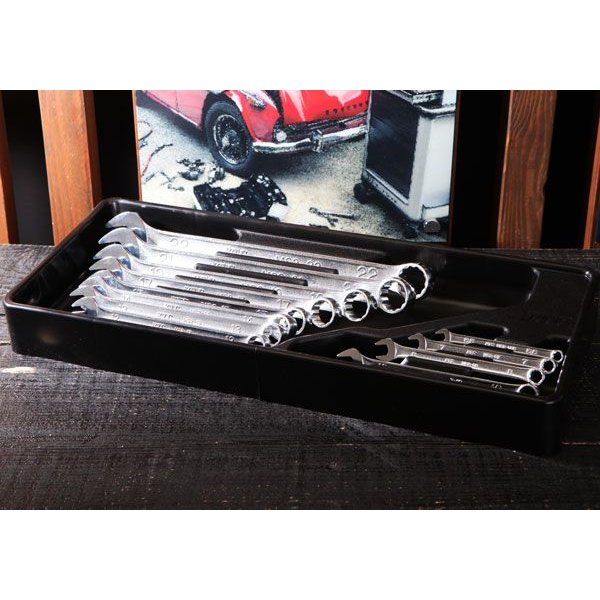 KTC コンビネーションレンチセット 12本組 tms212【エヒメマシン】