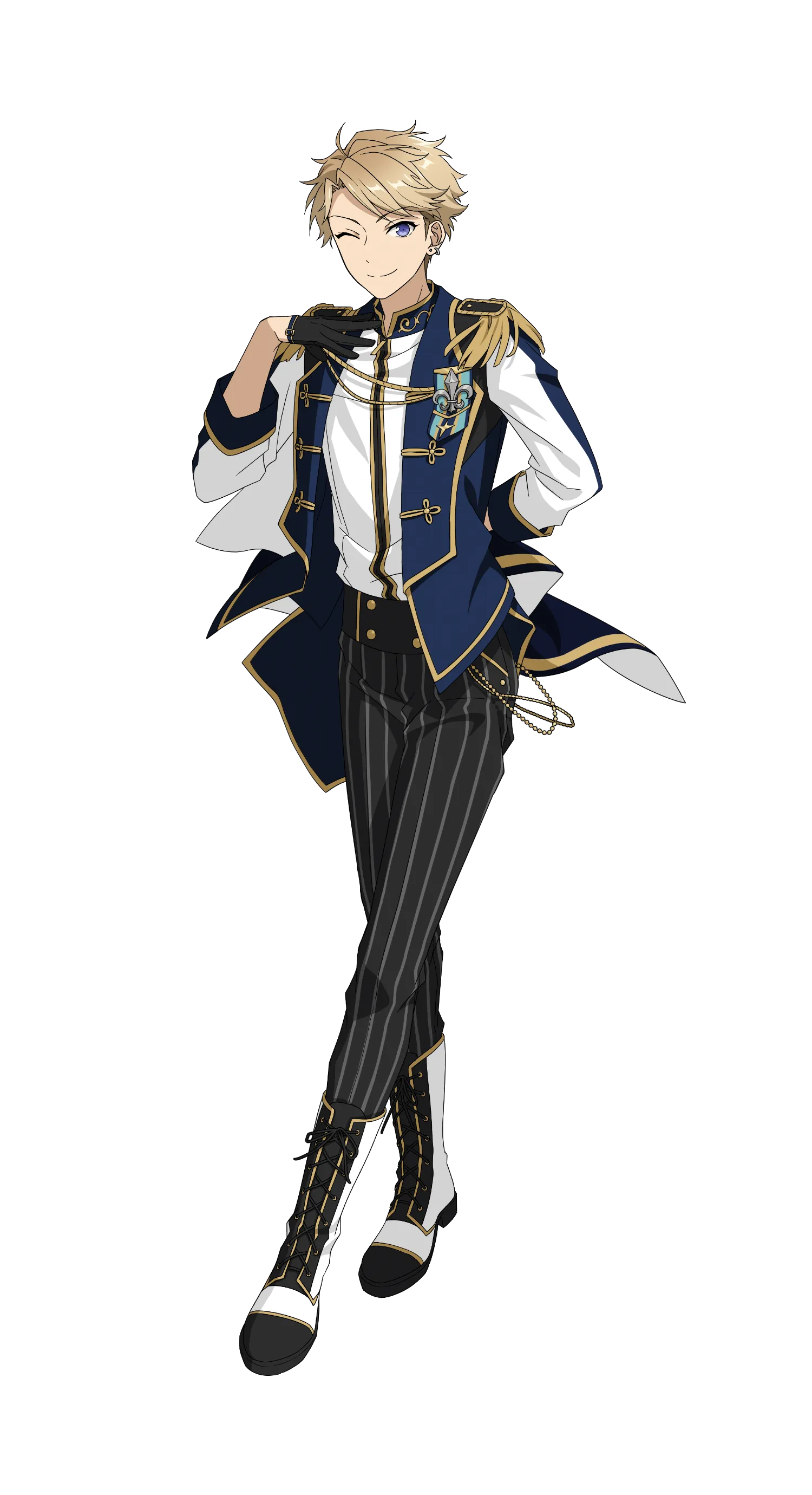 鳴上 嵐 | Characters | あんさんぶるスターズ！！