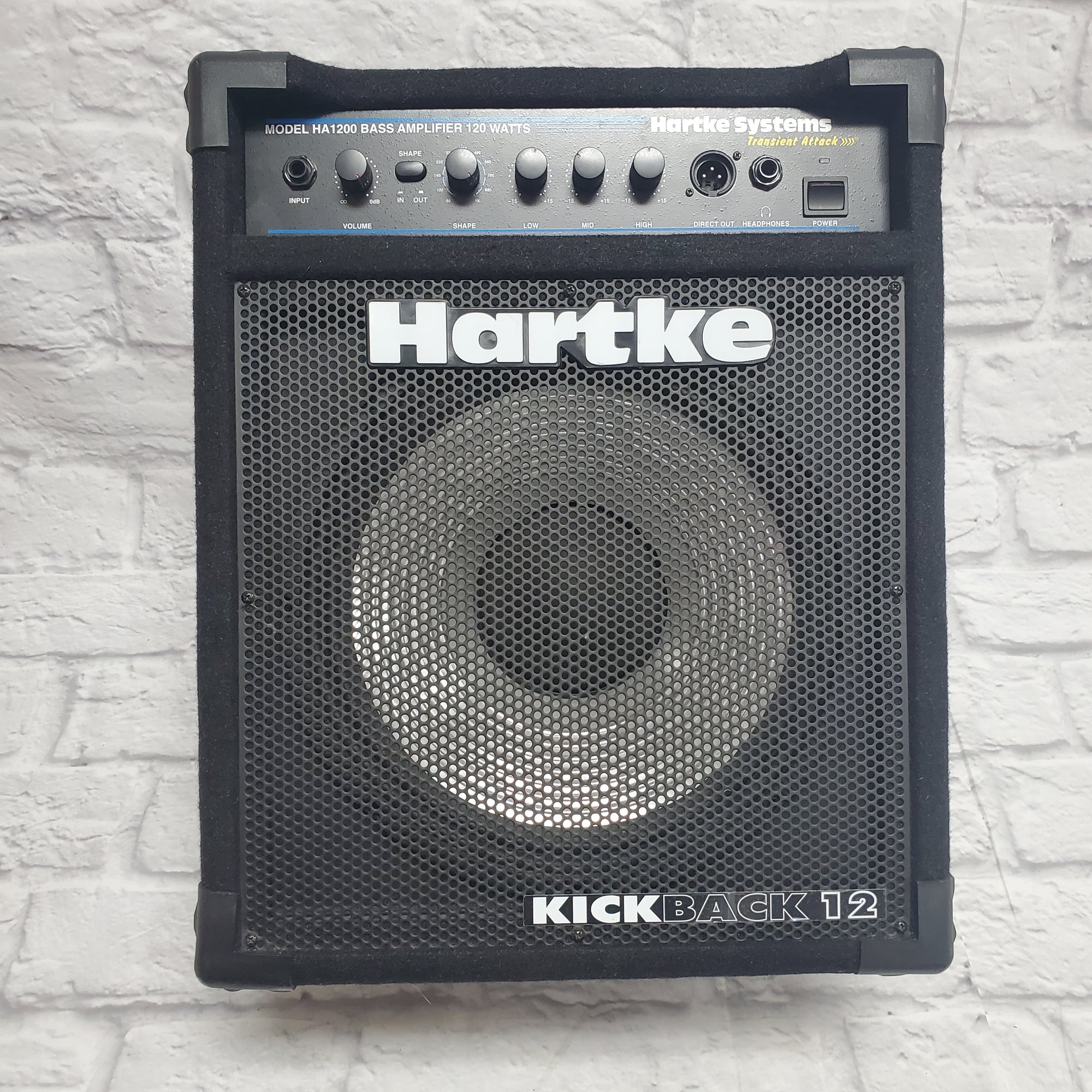 Hartke HA1200 Kickback 12 Bass Guitar Combo Amp - Evolution Music