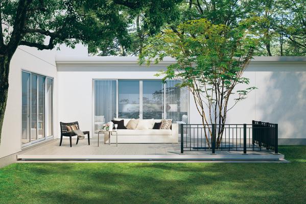 ガーデンフロア ラステラ シングルフレーム(標準束柱)H500 | 大阪