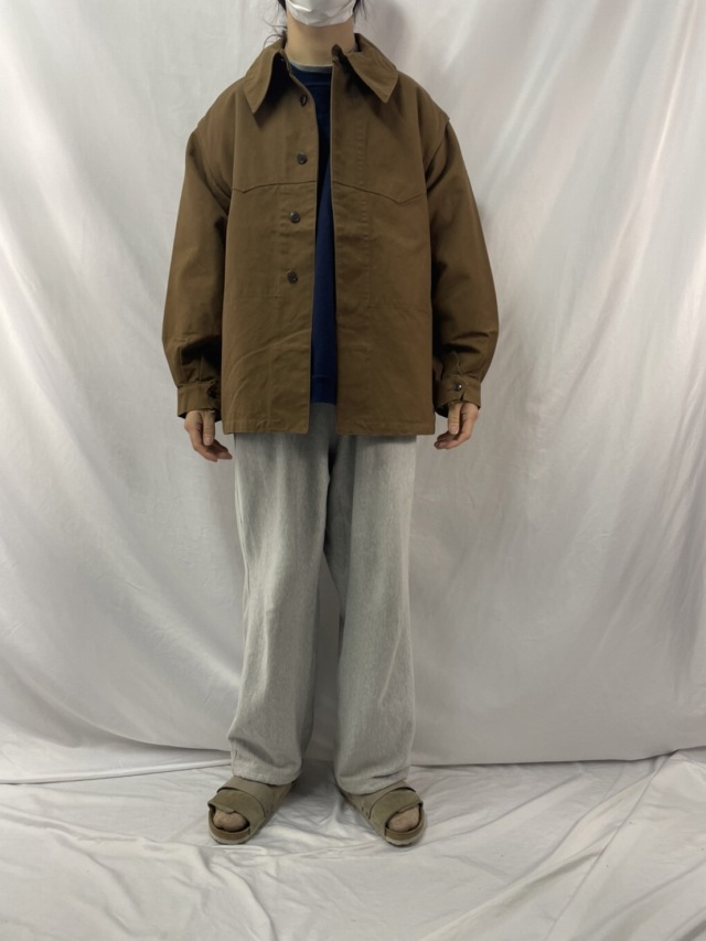 40年代 50年代 40s 50s 茶色 ワーク カバーオール ブラウン