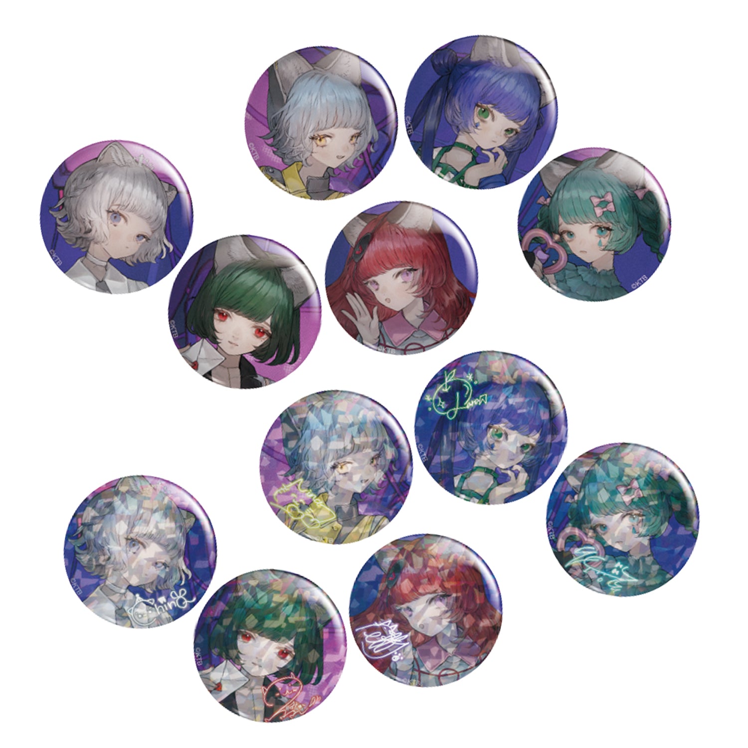 VALIS】ランダム缶バッジ（全12種）／4th ALBUM「青春イマジネーション