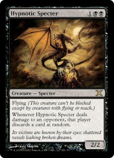 惑乱の死霊/Hypnotic Specter》[10ED] 黒R | 日本最大級 MTG通販サイト