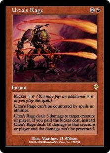 Foil】《ウルザの激怒/Urza's Rage》[INV] 赤R | 日本最大級 MTG通販