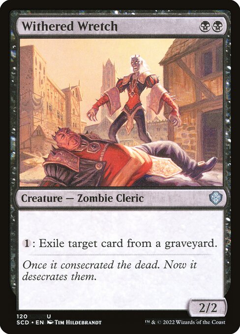 萎縮した卑劣漢/Withered Wretch》[LGN] 黒U | 日本最大級 MTG通販