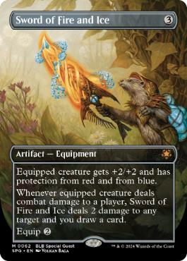 062)□ボーダーレス□《火と氷の剣/Sword of Fire and Ice》[SPG] 茶R