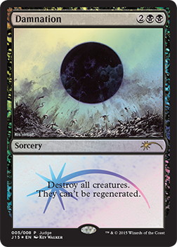 Foil】《滅び/Damnation》(ジャッジ褒賞)[流星マーク] 黒 | 日本最大級