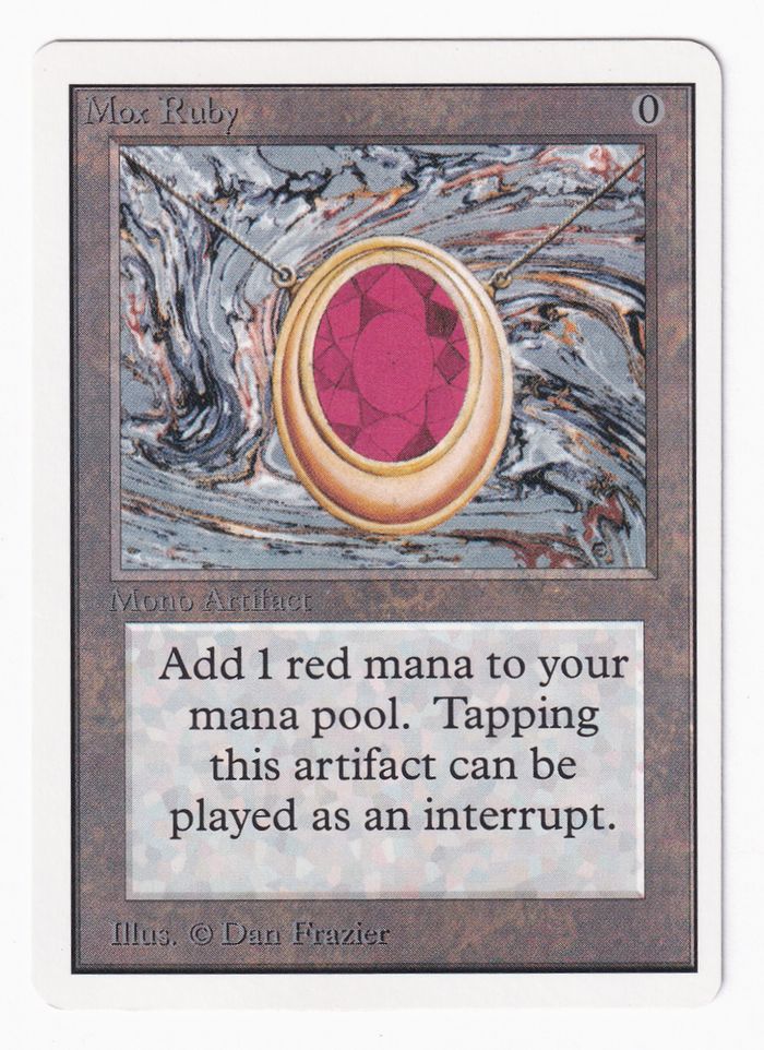 Mox Ruby》[2ED] 茶R | 日本最大級 MTG通販サイト「晴れる屋」