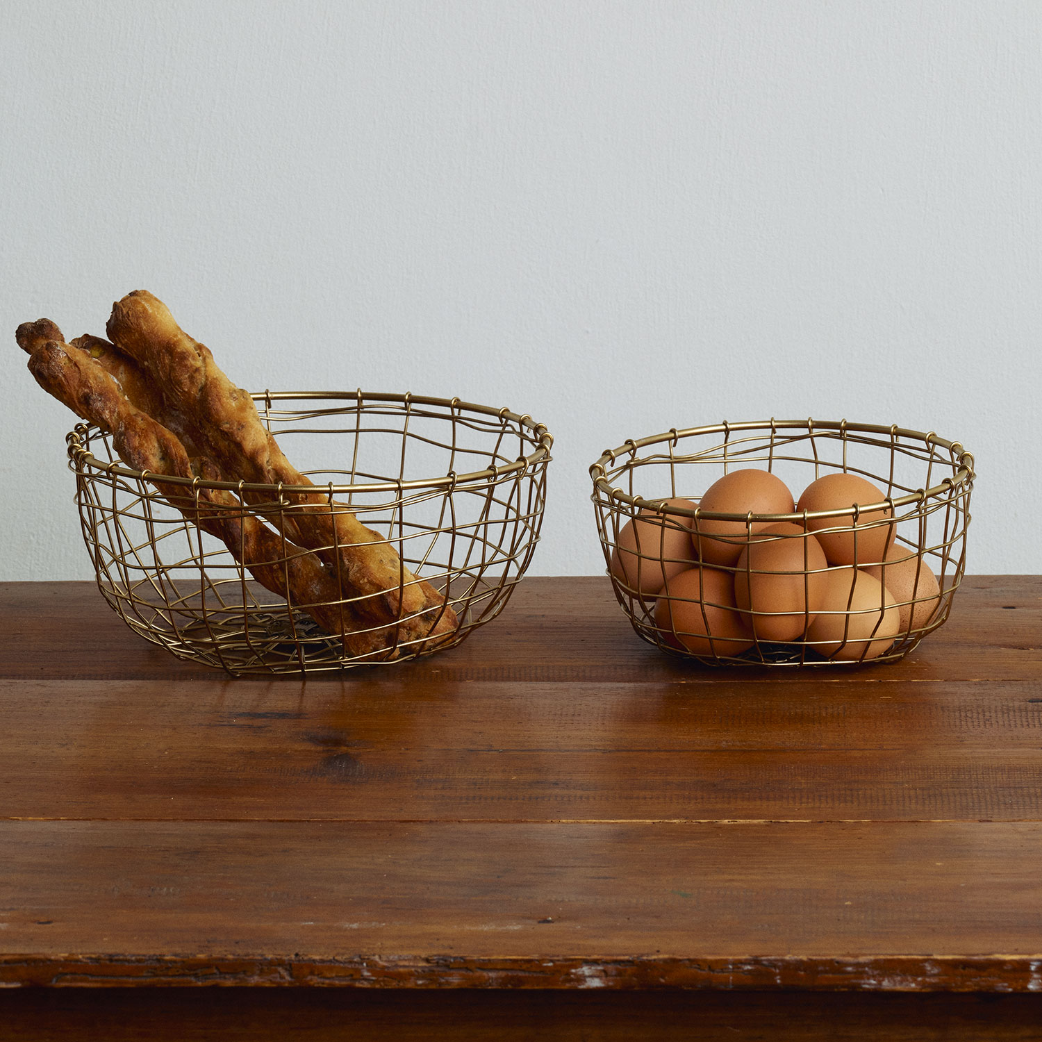 アイアン ワイヤー フルーツ バスケット M | fog linen work