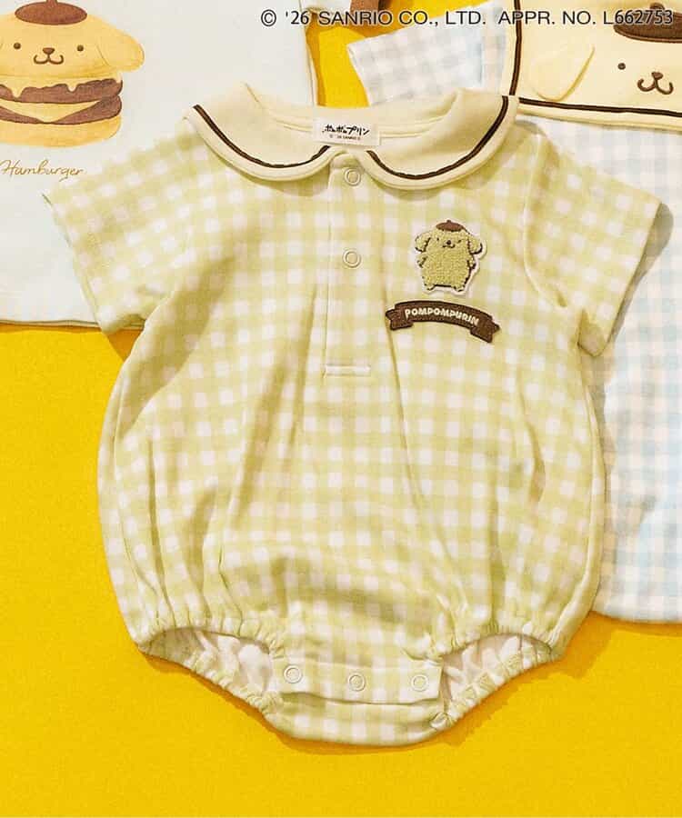 ポムポムプリン セーラーカラーロンパース（S232016）|SERAPH（セラフ