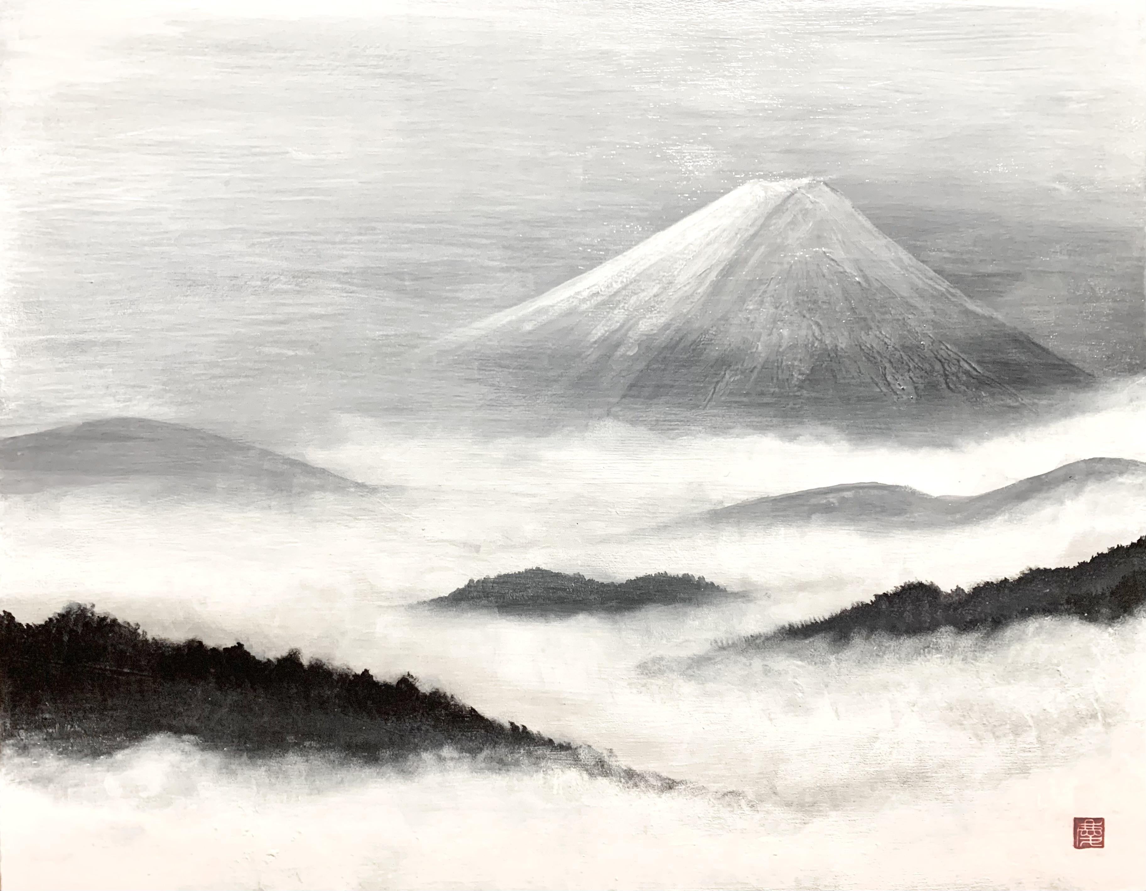 絵画の通販、購入ならFROM ARTIST/作品名：雲海/作家名：KEIKO