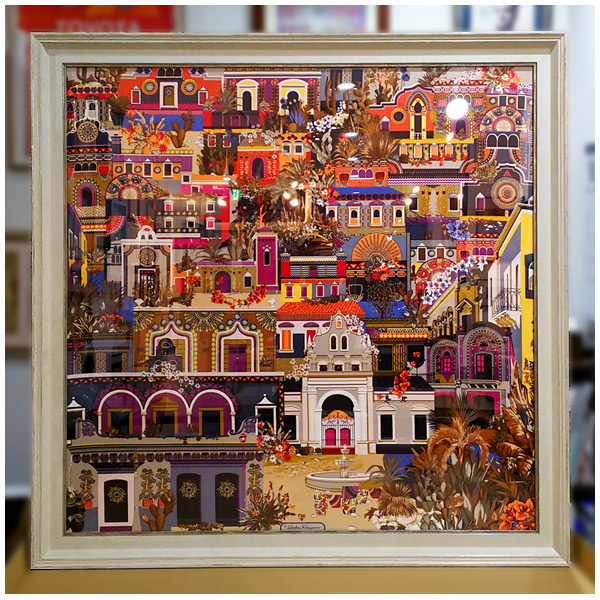 スカーフ額装 | 額縁・ギャラリー37°