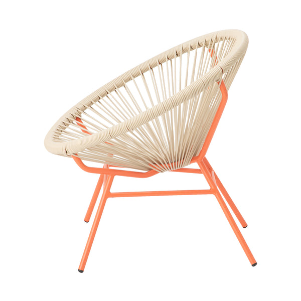 ロータス パーソナルチェア ベージュ×オレンジ | Francfranc（フラン