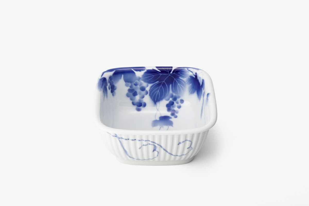 ブルーワイナリー 角鉢 | 有田焼 深川製磁｜公式オンラインストア