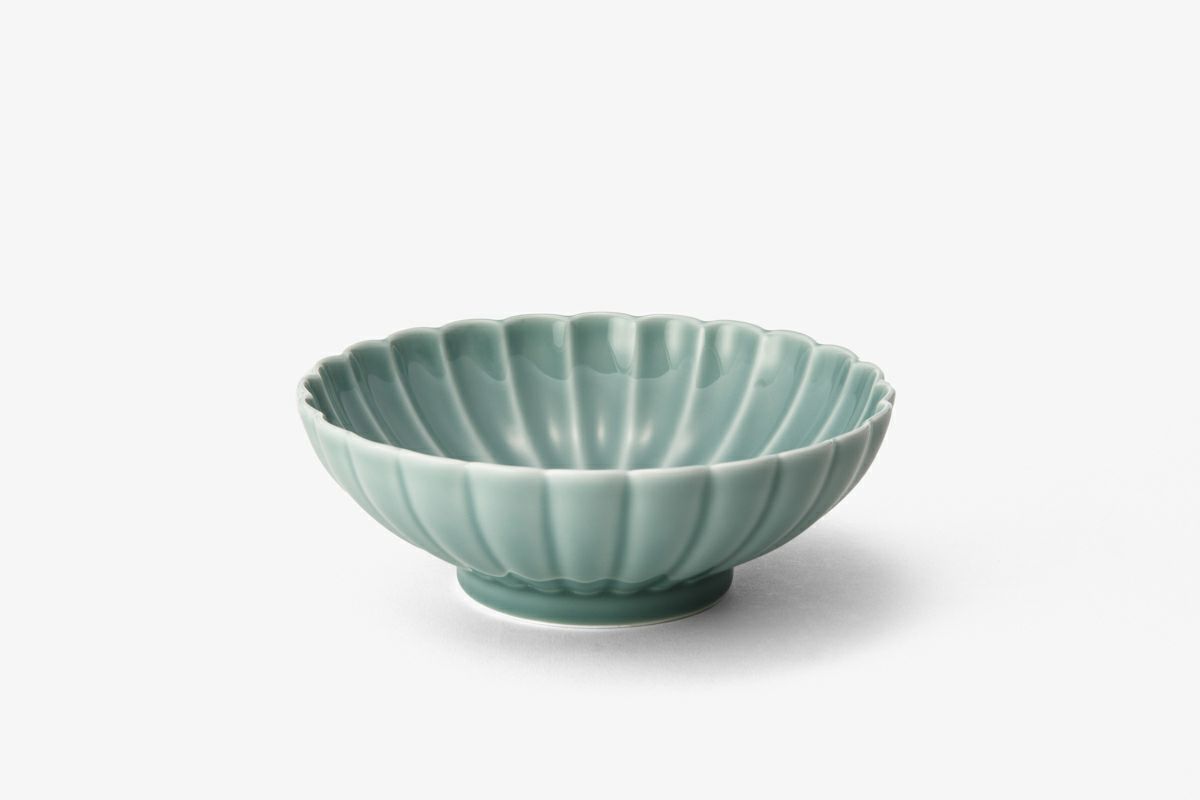 ≪3≫青磁 菊花小付 | 有田焼 深川製磁｜公式オンラインストア