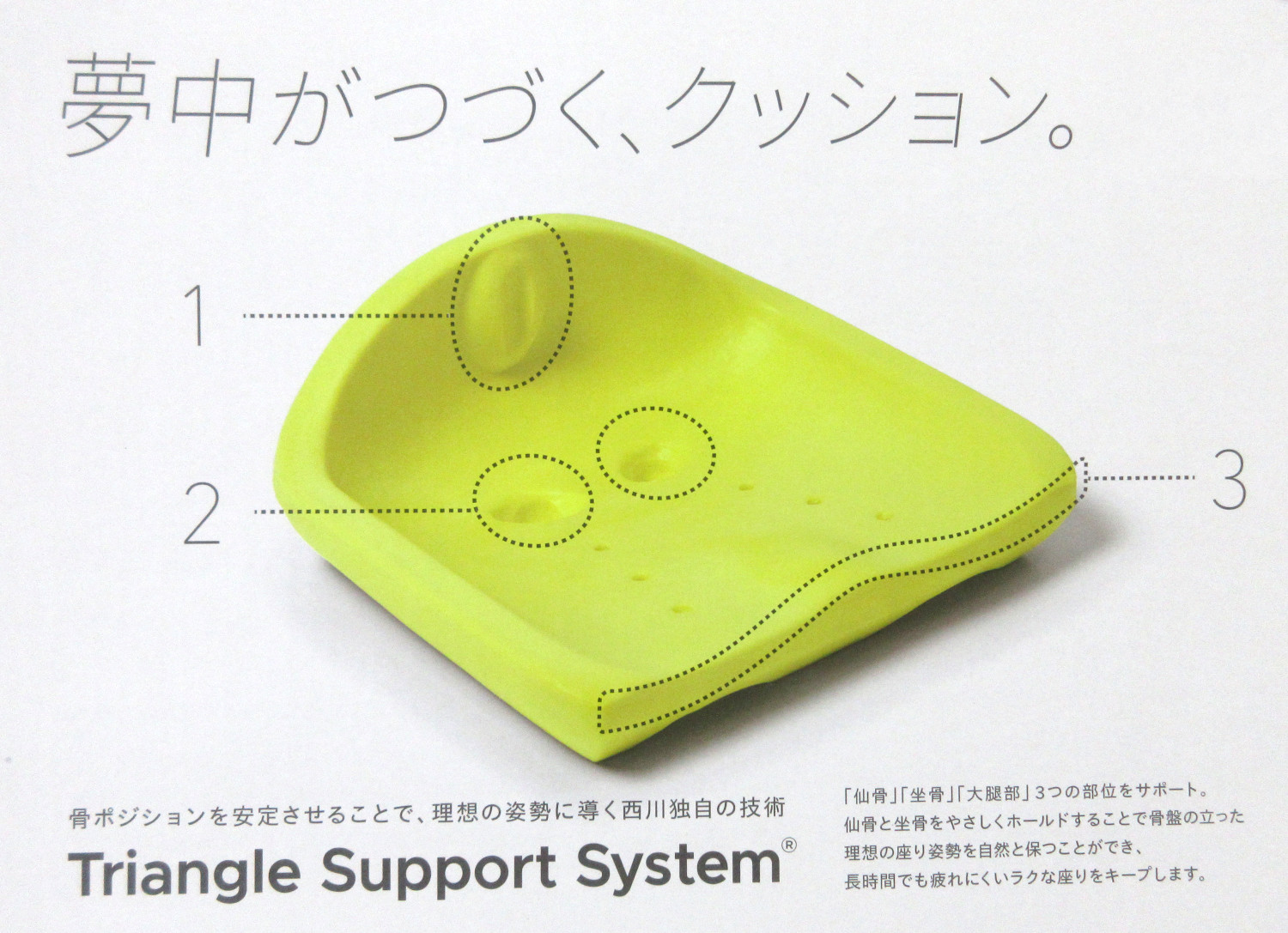 ニシカワ　西川　Keeps クッション　お尻のまくら お尻のまくら 西川「Keeps クッション」 理想の姿勢を自然にキープ