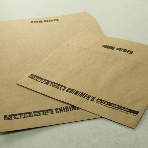 CHIBIMEN'S/1426｜オリジナル封筒の作品事例【工場直営】