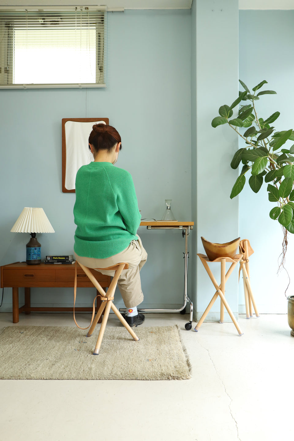 ノルマーク ハンティングチェア 折りたたみスツール デンマーク