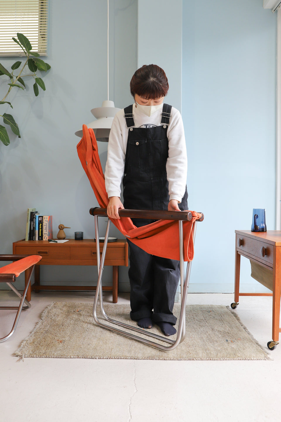 ニーチェアエックス 新居猛 折りたたみ パーソナルチェア ラウンジ