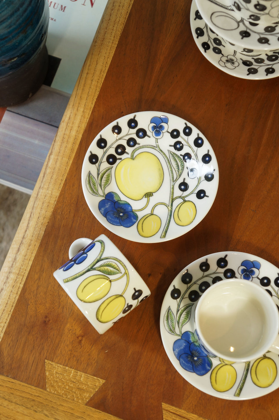 アラビア パラティッシ コーヒーカップ&ソーサー 旧ロゴ/ARABIA