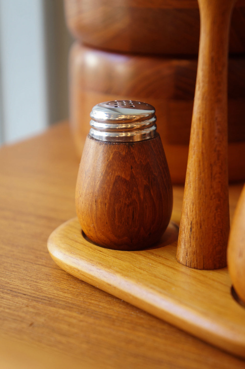 スウェーデンヴィンテージ カールホルムベリ ソルト＆ペッパー チーク