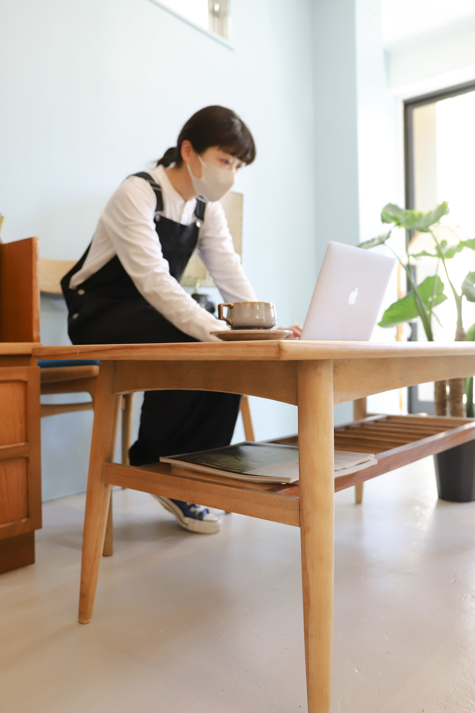 ヴィンテージ コーヒーテーブル センターテーブル レトロ ミッド