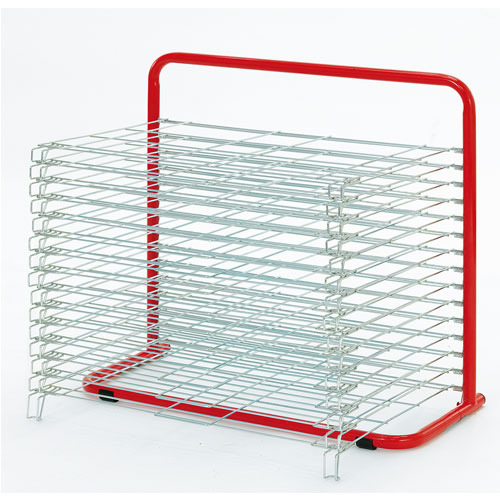 乾燥棚|卓上型はねあげ式乾燥棚（15段）|学研の保育用品