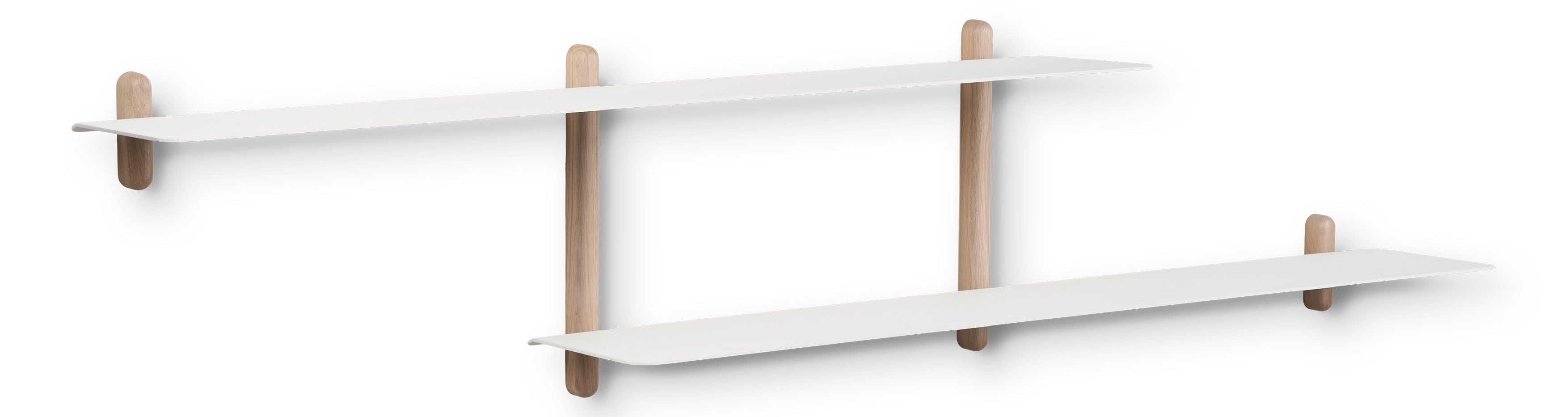 Nivo shelf H black ash/ black – Gejst Design