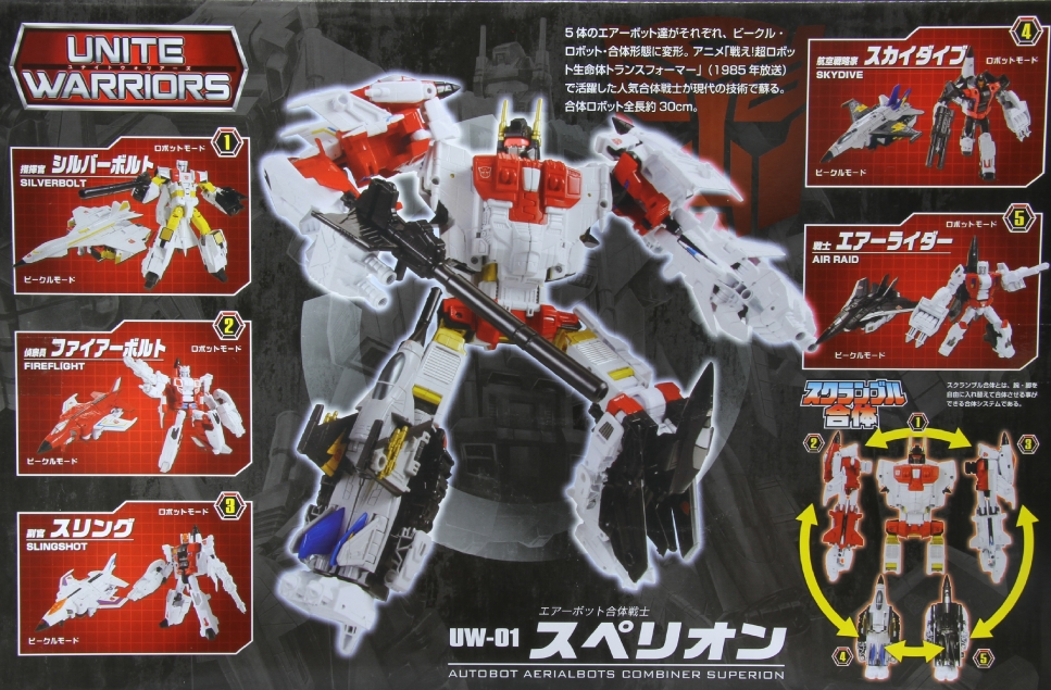 トランスフォーマー ユナイトウォリアーズ エアーボット合体戦士