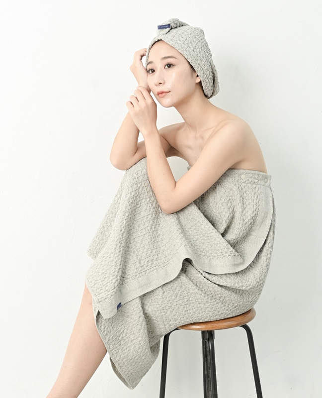 QULM ヘアラップタオル（ターバン） | サウナグッズ | | 今治タオルの