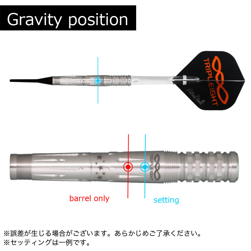 トリプレイト エフォール4 タイプB ダーツ プレーン Tripleight