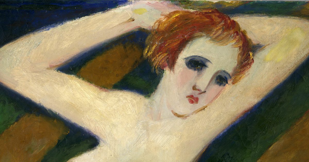 竹久夢二、16歳の恋人を描いた幻の油彩画がお披露目中 | GOETHE