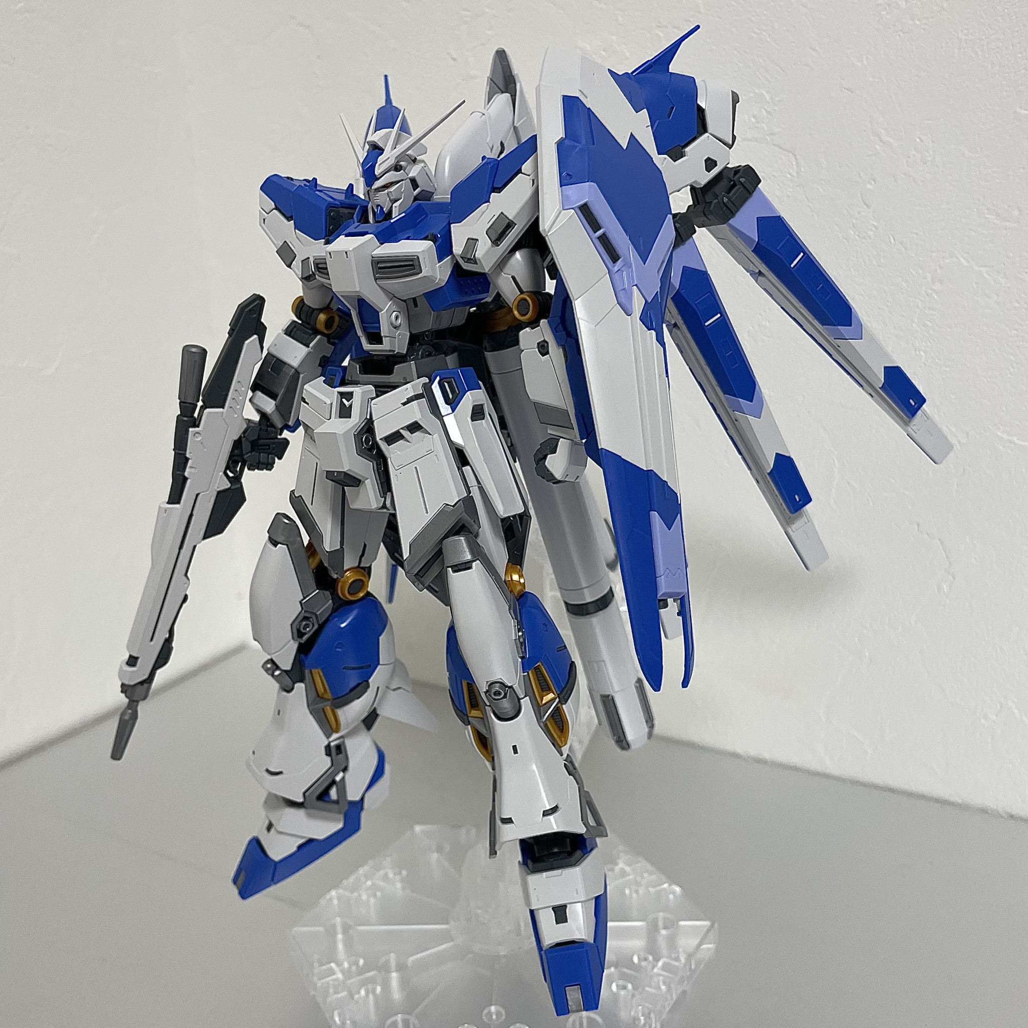 RG HI-νガンダム【素組】｜たつGUNさんのガンプラ作品｜GUNSTA（ガンスタ）