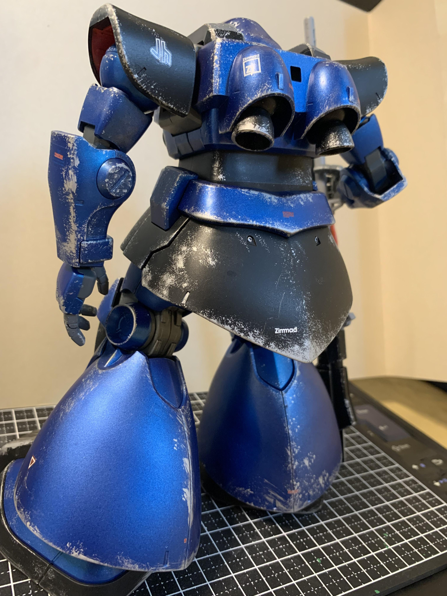 MGリック・ドム（ランバ・ラル専用カラー）｜foksonさんのガンプラ作品