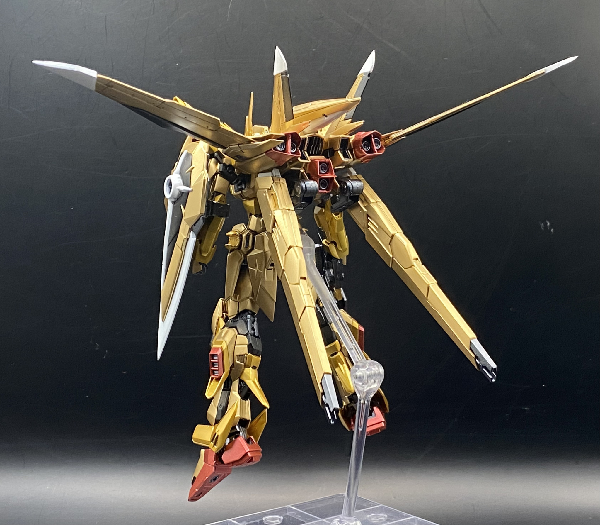 RG アカツキ 大鷲・不知火装備｜影狼Σさんのガンプラ作品｜GUNSTA