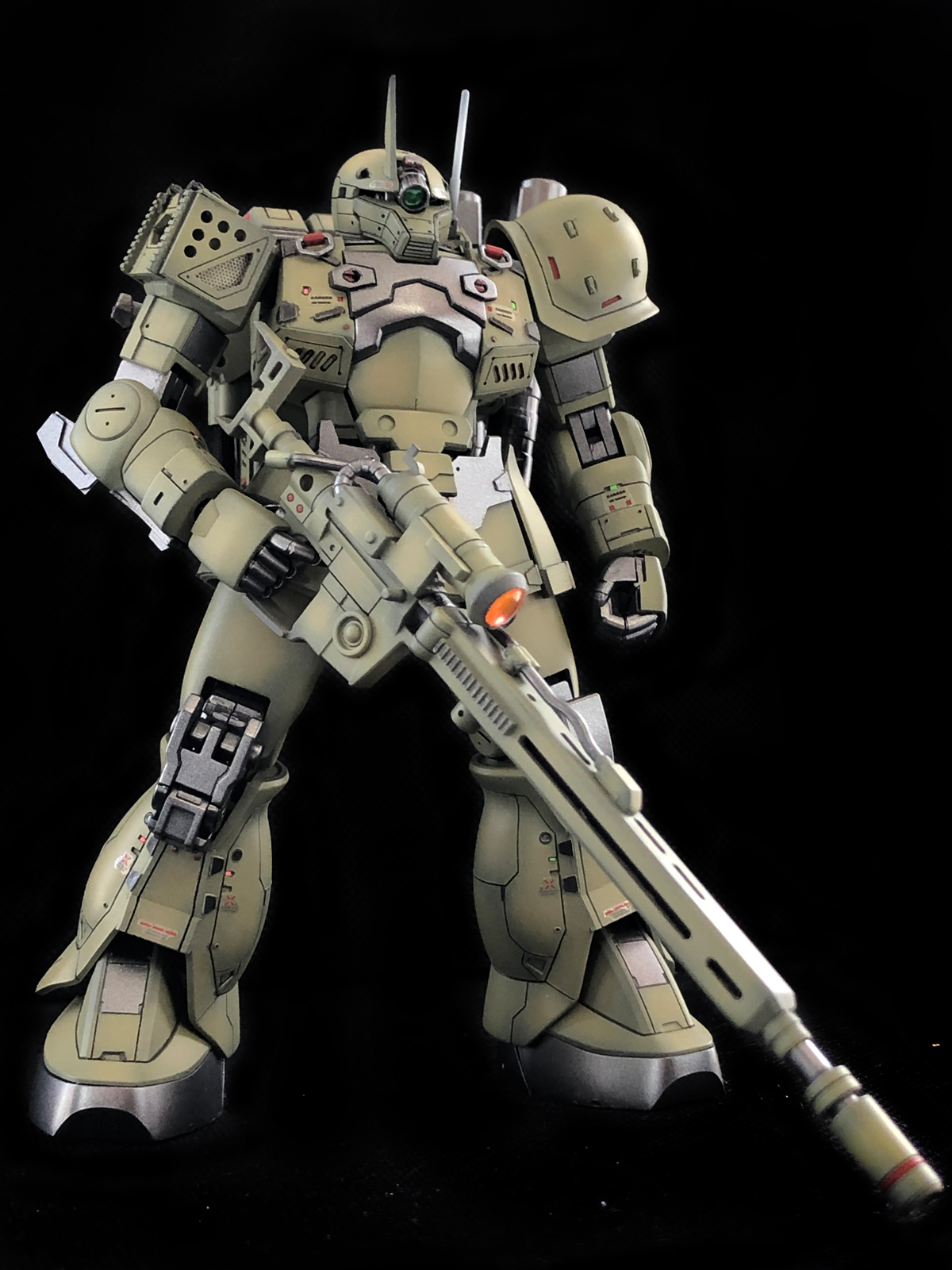 HGザクⅠスナイパー ヨンムカークス機｜black🇯🇵さんのガンプラ作品