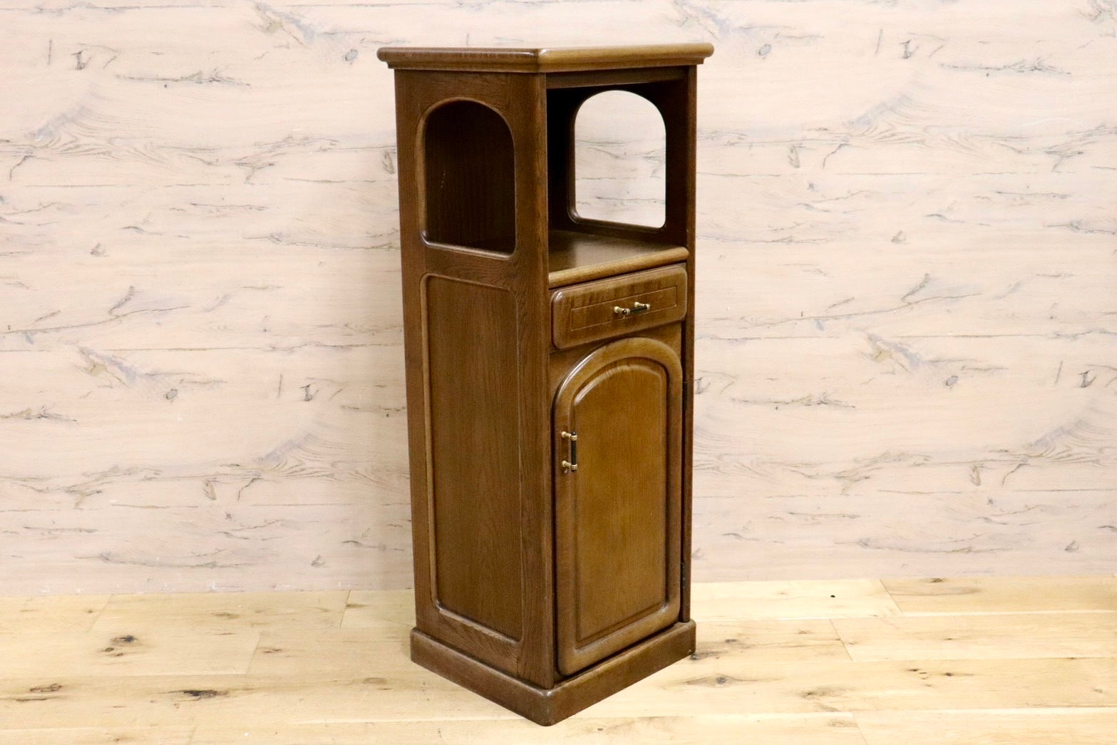 GMHK400○karimoku / カリモク 電話台 FAX台 花台 飾り台 収納家具