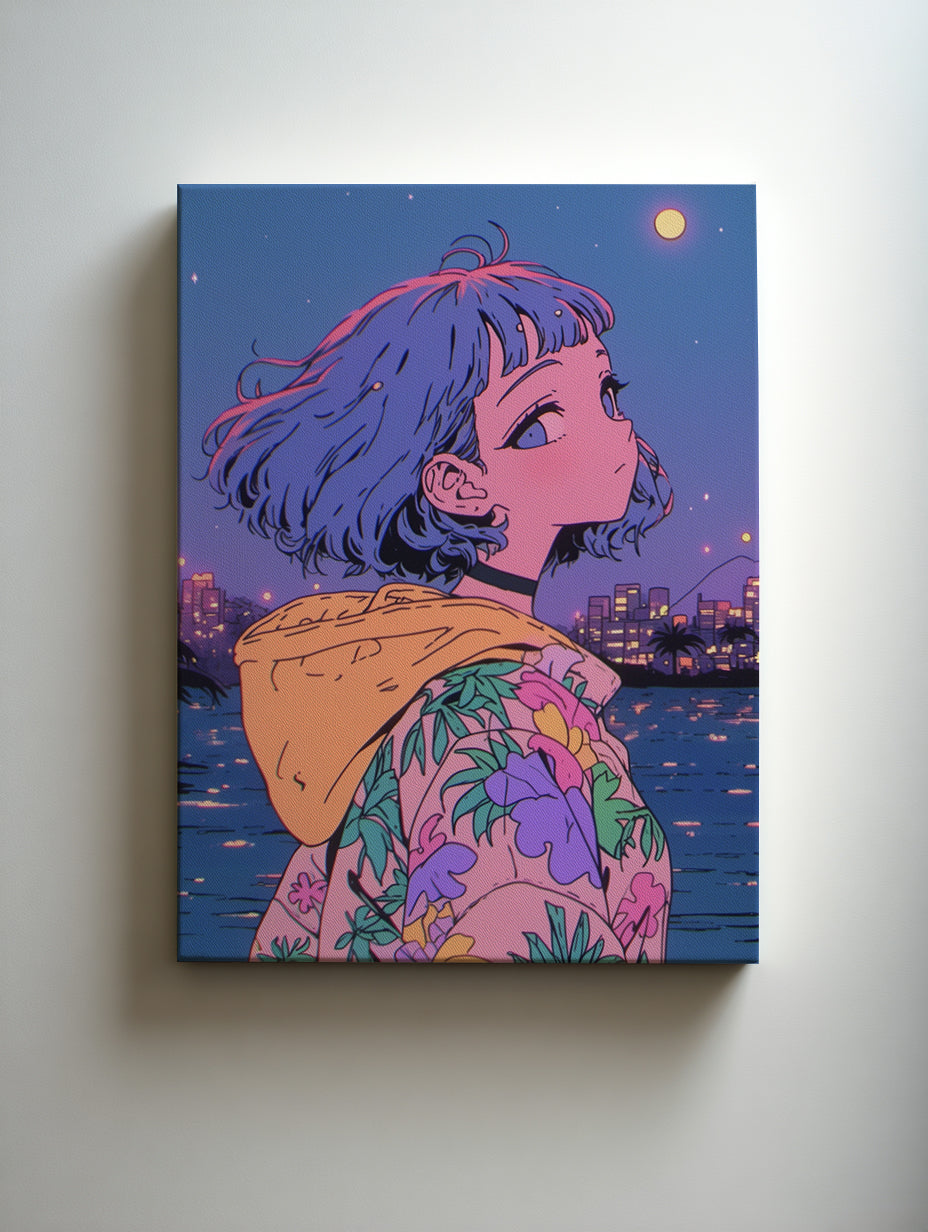 月の波間で Beneath the Lunar Tides – Hapicasso(ハピカッソ