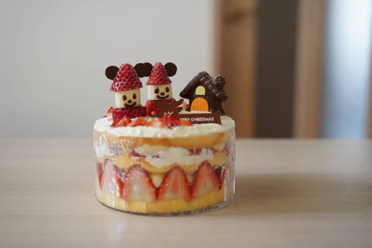 iittalaのFloraフローラボウル150mmで作るケーキが簡単可愛くって