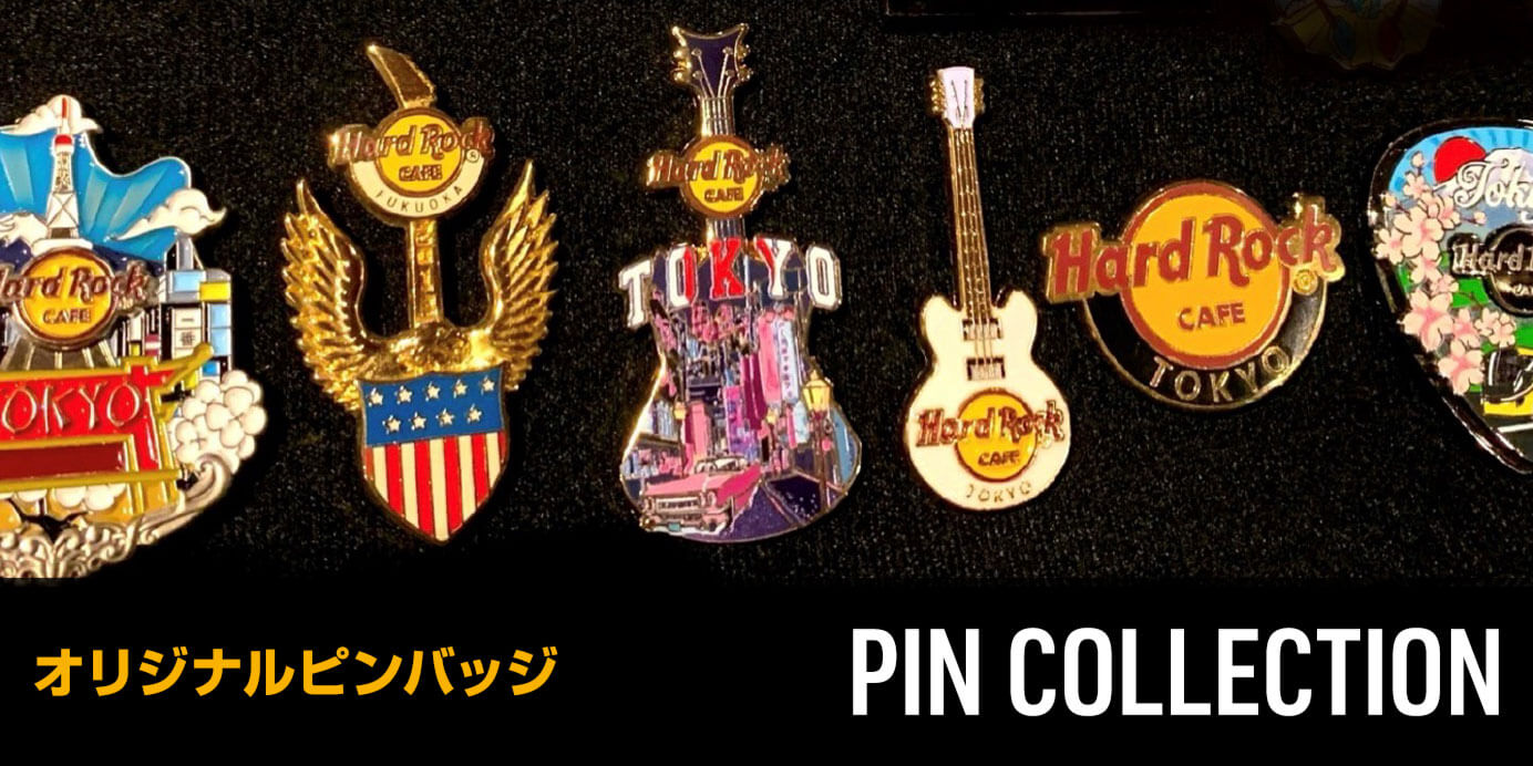 Hello Kitty 50th Guitar Pin : YOKOHAMA | Hard Rock Cafe Japan