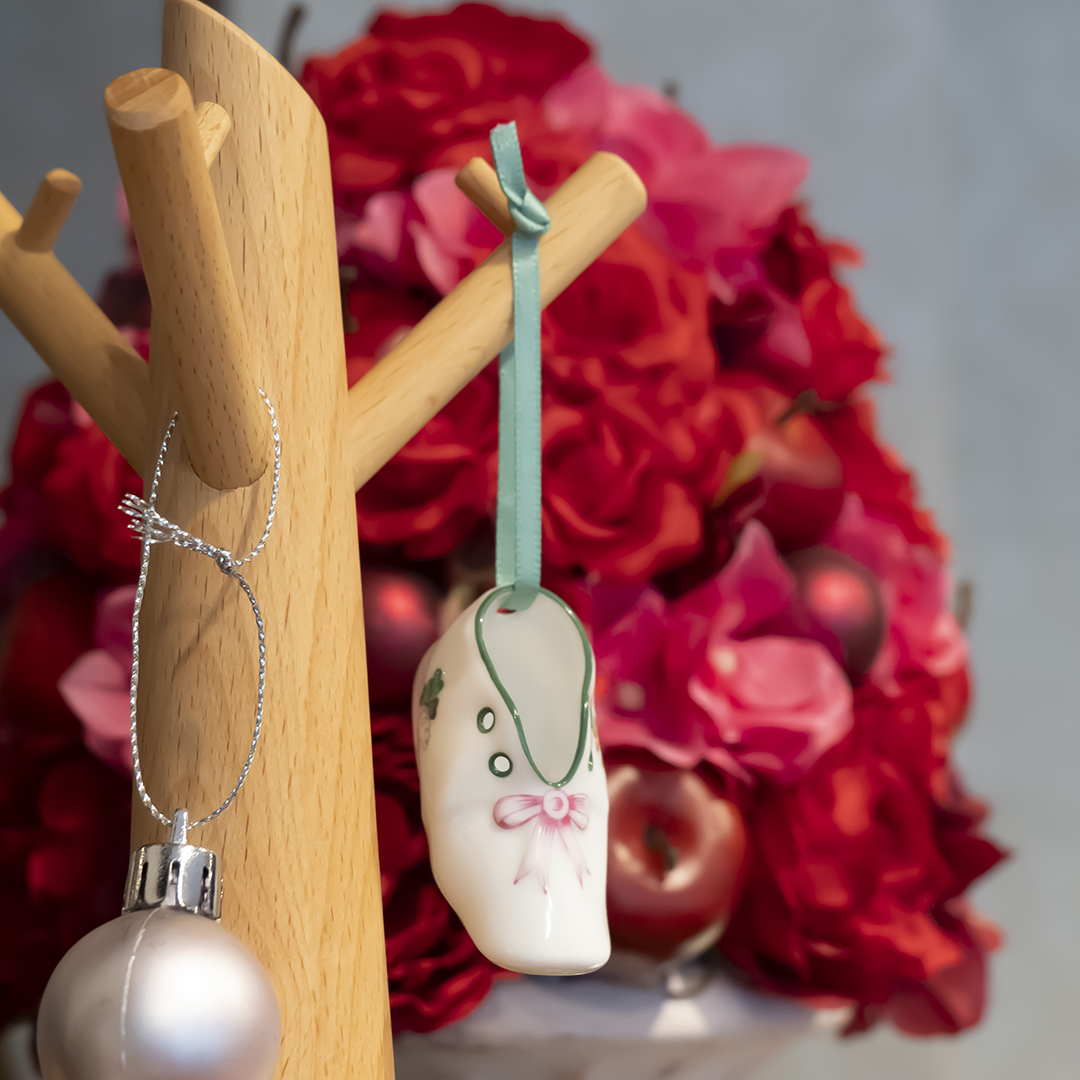 ウィーンの薔薇・シンプル・ピンク］ミニベビーシューズ