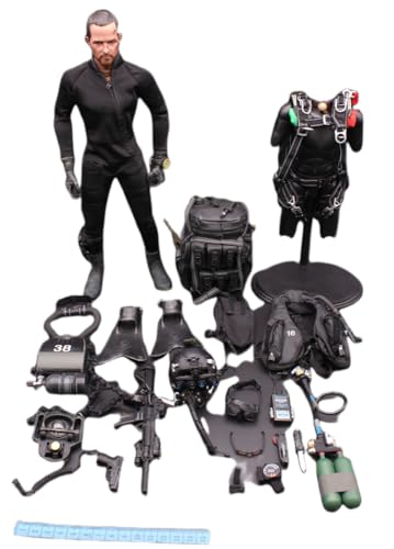 Mini Times Toys Collectible Figure Full Set: Navy Seal Halo UDT Jumper