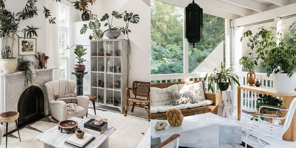 ヴィンテージ愛あふれる、モロッコラグディーラーの家 | ELLE DECOR