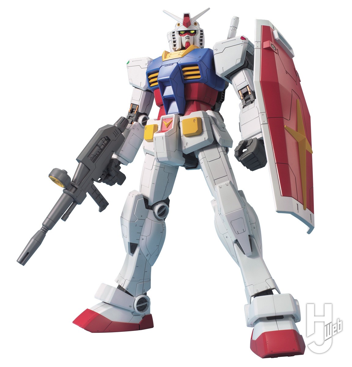 1/100スケール「RX-78-2 ガンダム」の進化を辿る。コア・ブロック