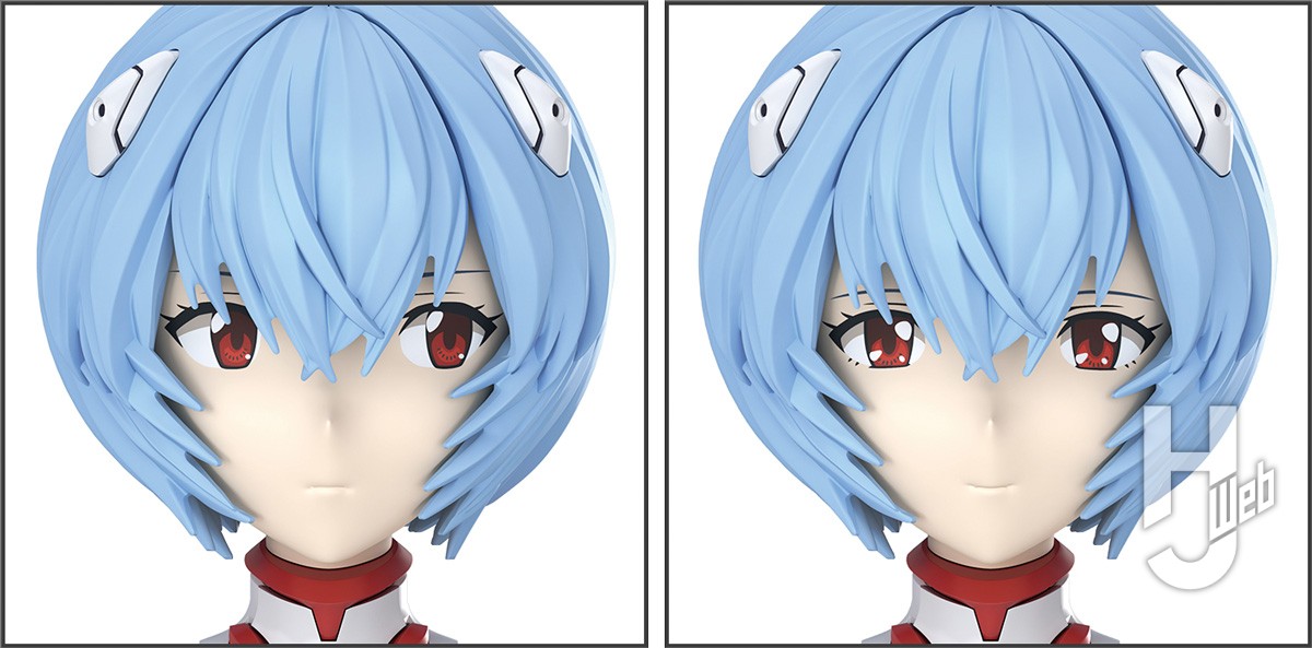 今月発売予定の「30MP 綾波レイ(プラグスーツVer.)」と「30MS 芹沢