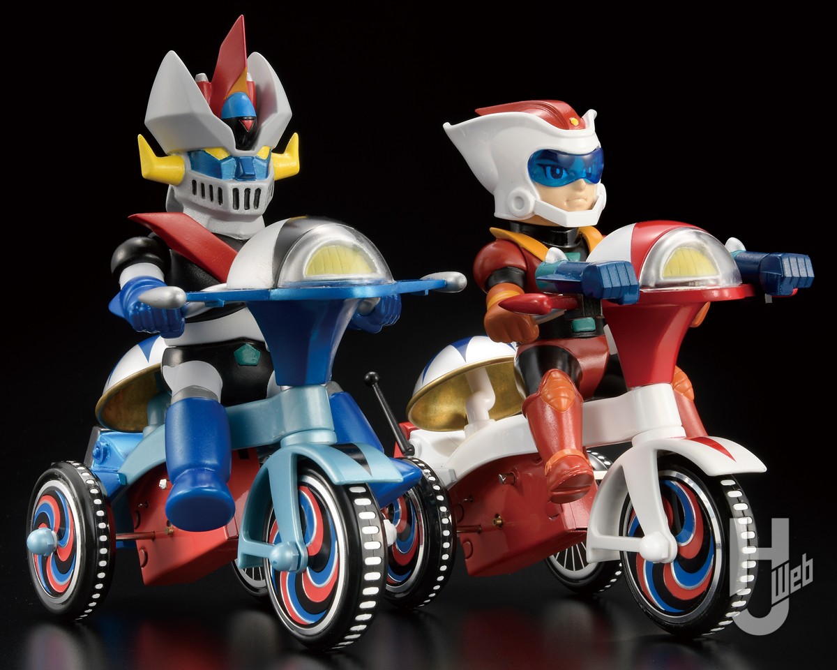 レトロでキュートな三輪車でファイヤーオン!! EX三輪車シリーズに