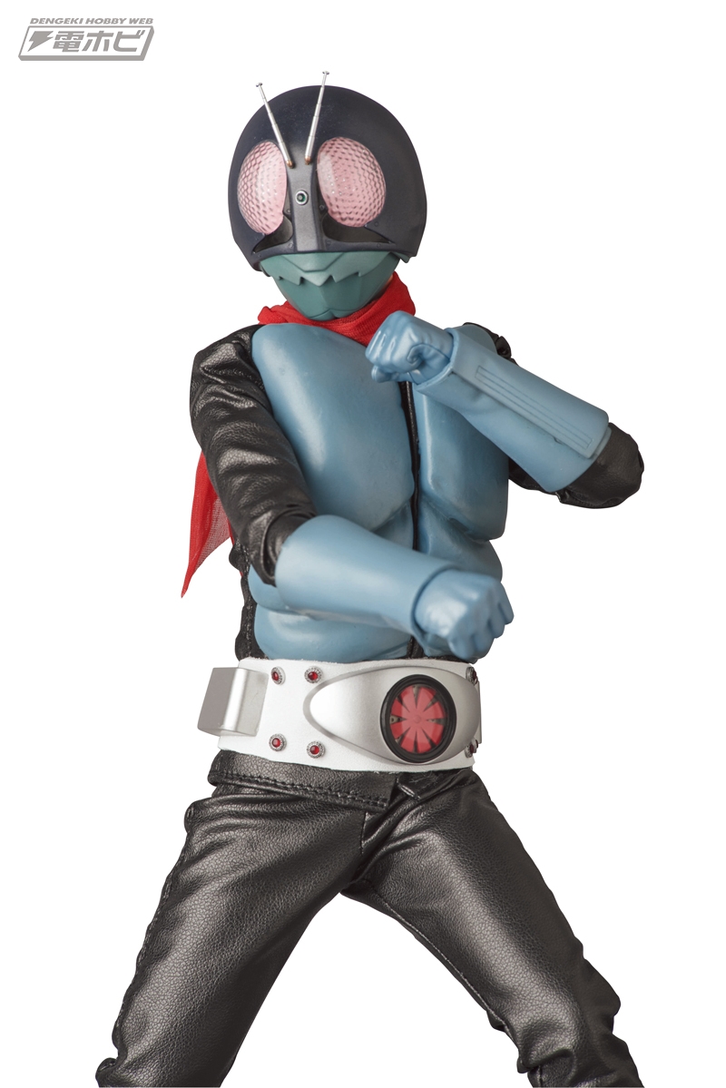 仮面ライダー旧1号（究極版）」。ギミック、ディテール、コスチューム