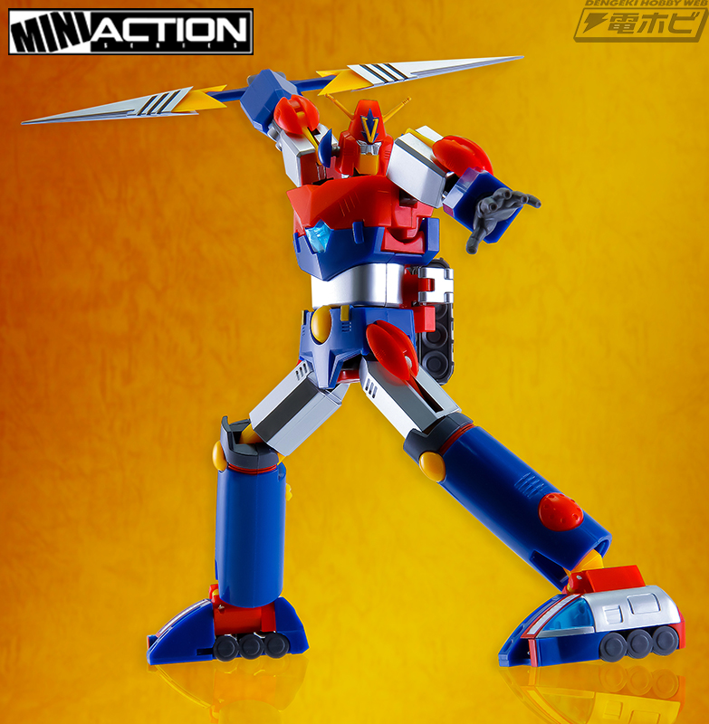 Action ToysのMINI ACTION FIGUREシリーズにコン・バトラーV